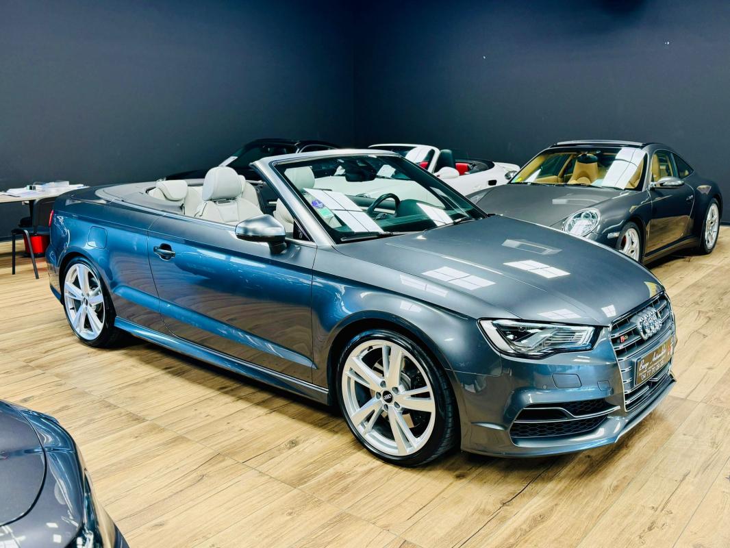 AUDI S3 - III CABRIOLET 2.0 TFSI 300 S TRONIC CARACTÉRISTIQUES (2015)