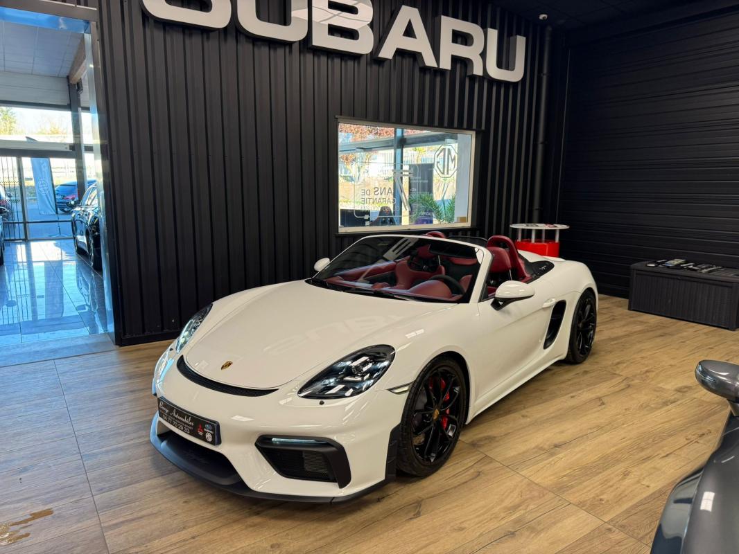 PORSCHE 718 BOXSTER - (982) SPYDER 4.0 420 BVM6 (2019)