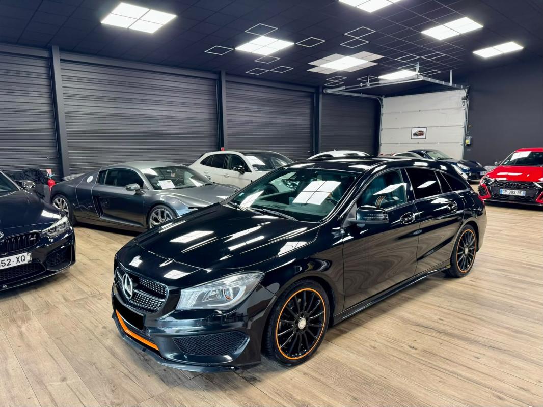 MERCEDES CLA SHOOTING BRAKE - 220 CDI FASCINATION 7G-DCT ORANGEART (2016)